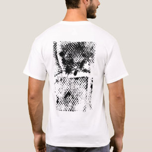 T-shirt Avant et arrière Abstraits figuratifs