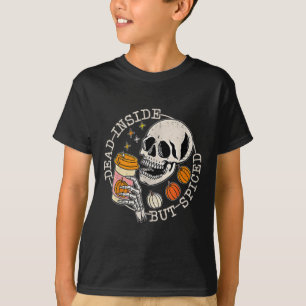 T-shirt Avant Et Ck Squelette Mort À L'Intérieur Mais Épic
