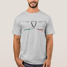 Avant italien d'abrégé sur alpha de voiture de