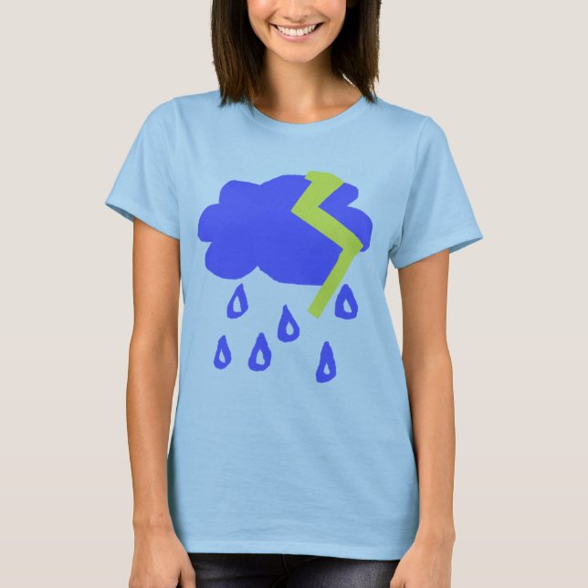 T-shirt avant la tempête (Devant)