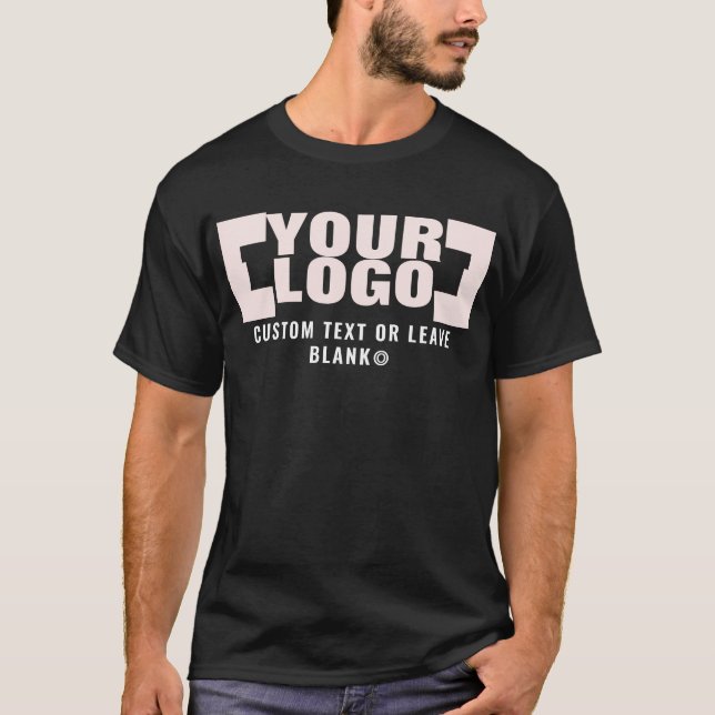 T-shirt Avant +optionnel Arrière, Logo Entreprise Noir P3. (Devant)