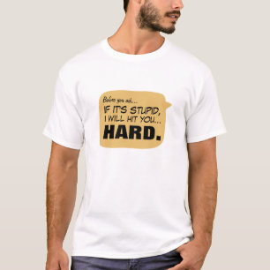 T-shirt Avant que vous demandiez...