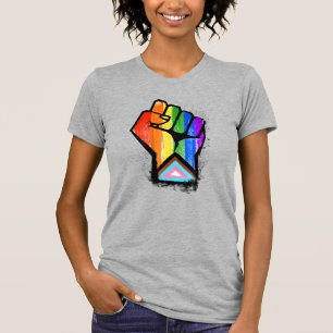 T-SHIRT AVANTAGE DE LA FIERTÉ LGBTQ FIST