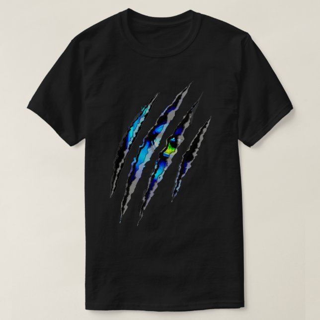 T-shirt Avatar 2 la voie de l'eau Neytiri regarder d'un c (Design devant)