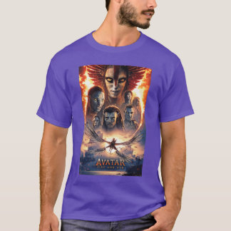T-shirt Avatar Fire and Ash Affiche officielle du film