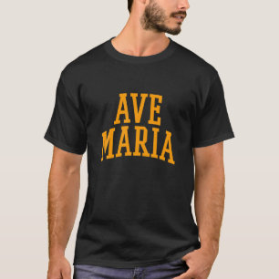 T-shirt Ave Maria Athletic Arch College University Style