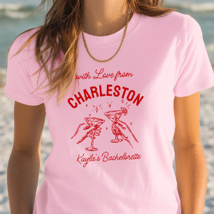 T-shirt Avec Amour De [Votre Ville] Bachelorette Personnal