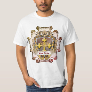 T-shirt avec blason de la famille Valor et nom de 