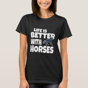 T-shirt Avec Chevaux