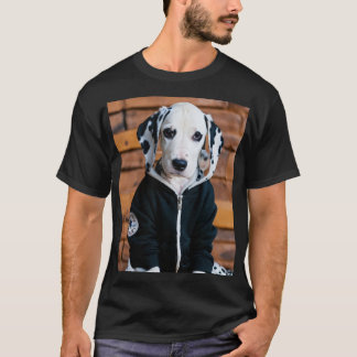 T-shirt avec chien