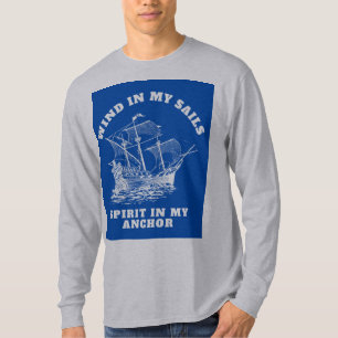 T-shirt avec citation inspirante sur le thème naut