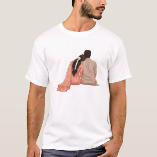 T-shirt avec citation romantique de la Saint-Valen