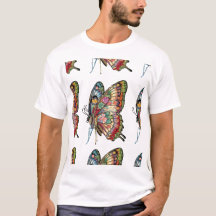 T-shirt avec design papillon et élégance en ap