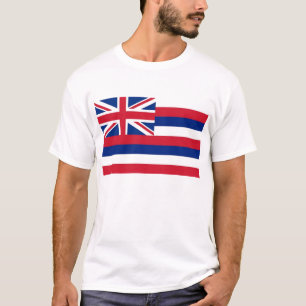 T-shirt avec drapeau de Hawaii State USA