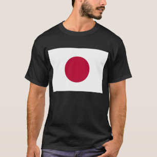 T-shirt avec drapeau du Japon