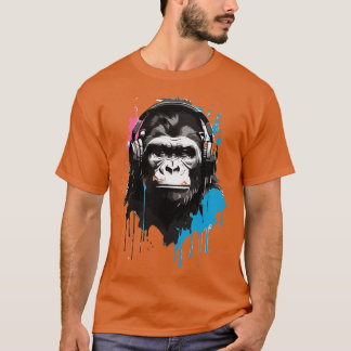 T-shirt avec écouteurs