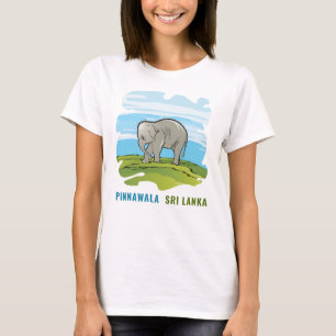 T-shirt avec illustration d'un bébé éléphant