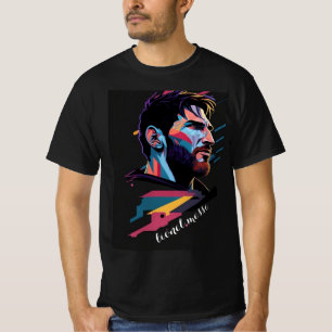 T-shirt avec image lionel messi
