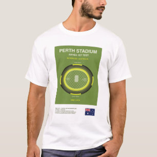 T-shirt avec impression de ligne de cricket minima