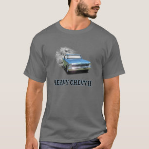 T-shirt avec la conception lourde de voiture de