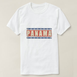 T-shirt avec la copie fraîche de drapeau du Panam