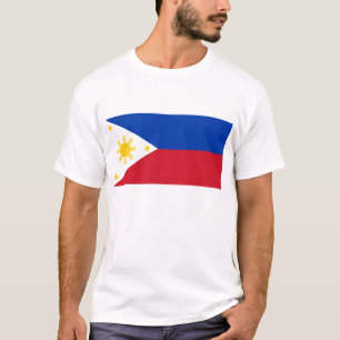 T-shirt avec le drapeau des Philippines