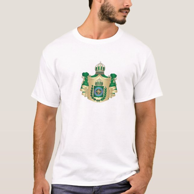 T-shirt avec les armes de l'Empire du Brésil. (Devant)