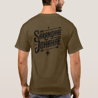 T-shirt avec les phrases coréennes Saranghae & Joa