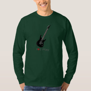 T-shirt avec l'illustration d'une guitare