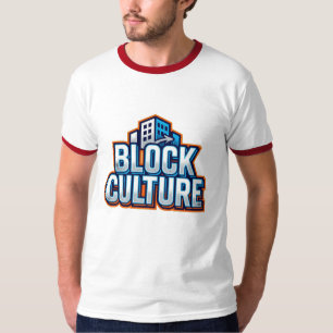 T-shirt avec logo Block Culture Streetwear
