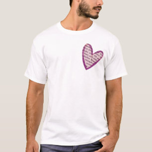 T-shirt avec logo en forme de cœur