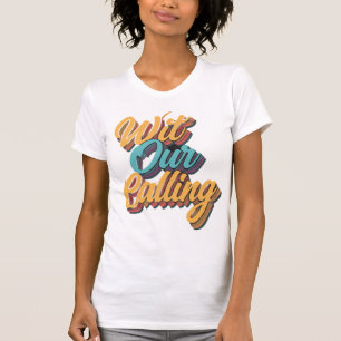 T-shirt Avec notre appel