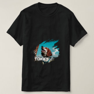 T-Shirt avec Photo de Chien Personnalisée