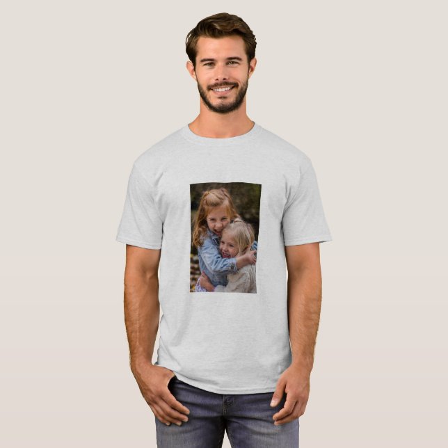 t-shirt avec photo personnelle (Devant entier)