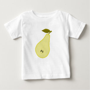T-shirt avec poire mignonne