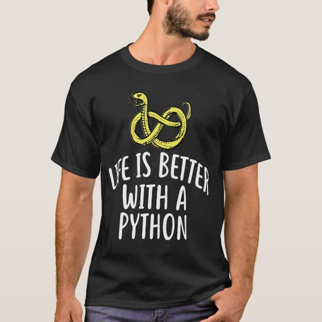 T-shirt Avec PYTHON PYTHON (Devant)