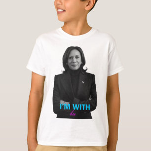 T-shirt Avec Son Vote Kamala Pour Le Président Kamala-har