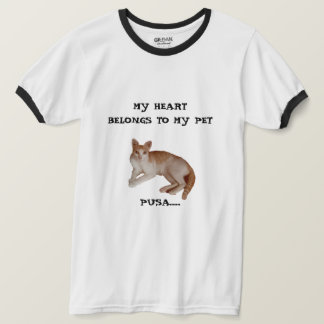 T-shirt avec sonnette de base pour hommes avec Nec