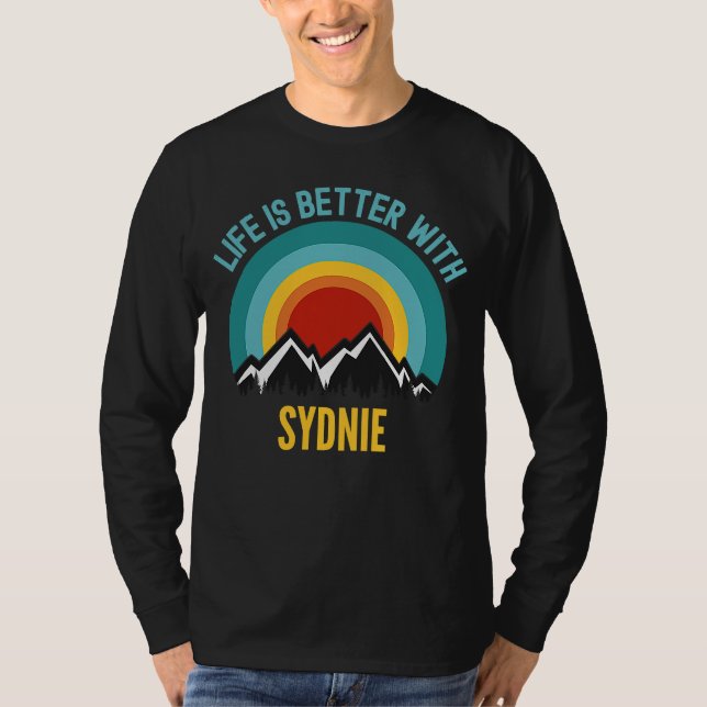 T-shirt Avec Sydnie Dating Sydnie (Devant)