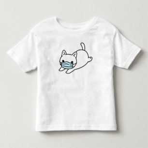 T-shirt avec TODDLER EN COTON MASQUE VISAGE