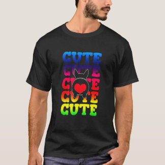 T-shirt Avec Un Corgi Coeur