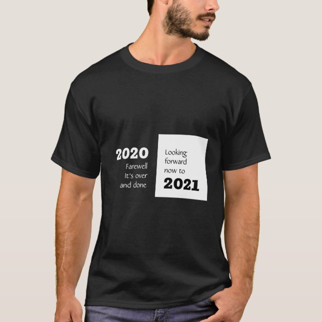 T-shirt AVENIR 2020 | Perspectives 2021 | Nouvel An (Devant)
