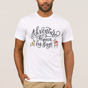 T-shirt Aventure ? Alpaga mes sacs