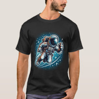 T-shirt aventure astronaute cosmique