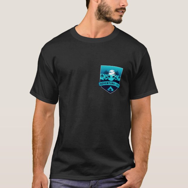 T-shirt Aventure Attend (Devant)