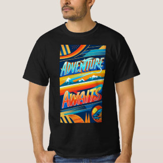 T-shirt Aventure Attend