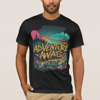 T-shirt Aventure Attend