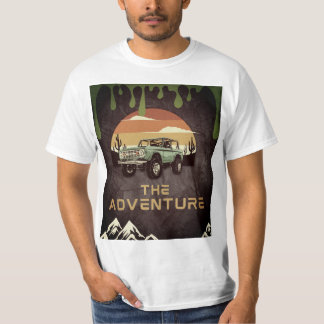 T-shirt Aventure avec vibes à longue autonomie