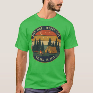 T-shirt Aventure de camping à Yosemite Camp More 2025 fill