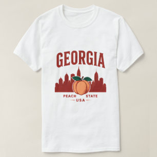 T-shirt Aventure de l'État de la Pêche de Géorgie